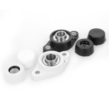 UCFLPL212 Square plastic holder black or white Stainless outer spherical ball bearing Plastic bearing seat